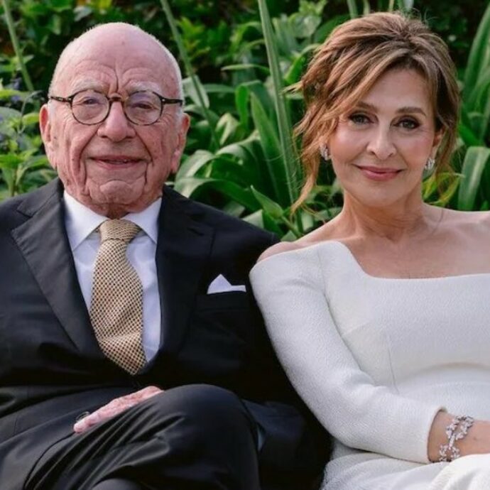 Rupert Murdoch si è sposato per la quinta volta a 93 anni: ecco chi è la nuova moglie dell’imprenditore