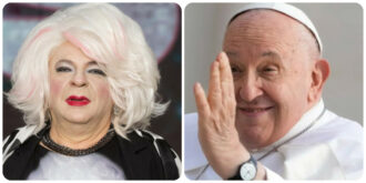 Copertina di Mauro Coruzzi-Platinette: “Il Papa troppo bacchettato per quel ‘frociagg*ne’, oggi non si possono chiamare le cose col loro nome”