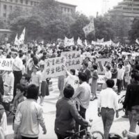 Proteste a Xi’An, Cina 1989
