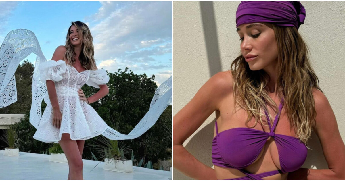 Diletta Leotta super sexy a Ibiza per l’addio al nubilato. Assente la damigella d’onore Elodie: ecco perché