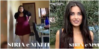 Copertina di “Due anni fa pesavo 130 kg e ho perso 85 kg. Voglio capire se quella che sono oggi a lui va bene”. Siria e Matteo, prima coppia di Temptation Island