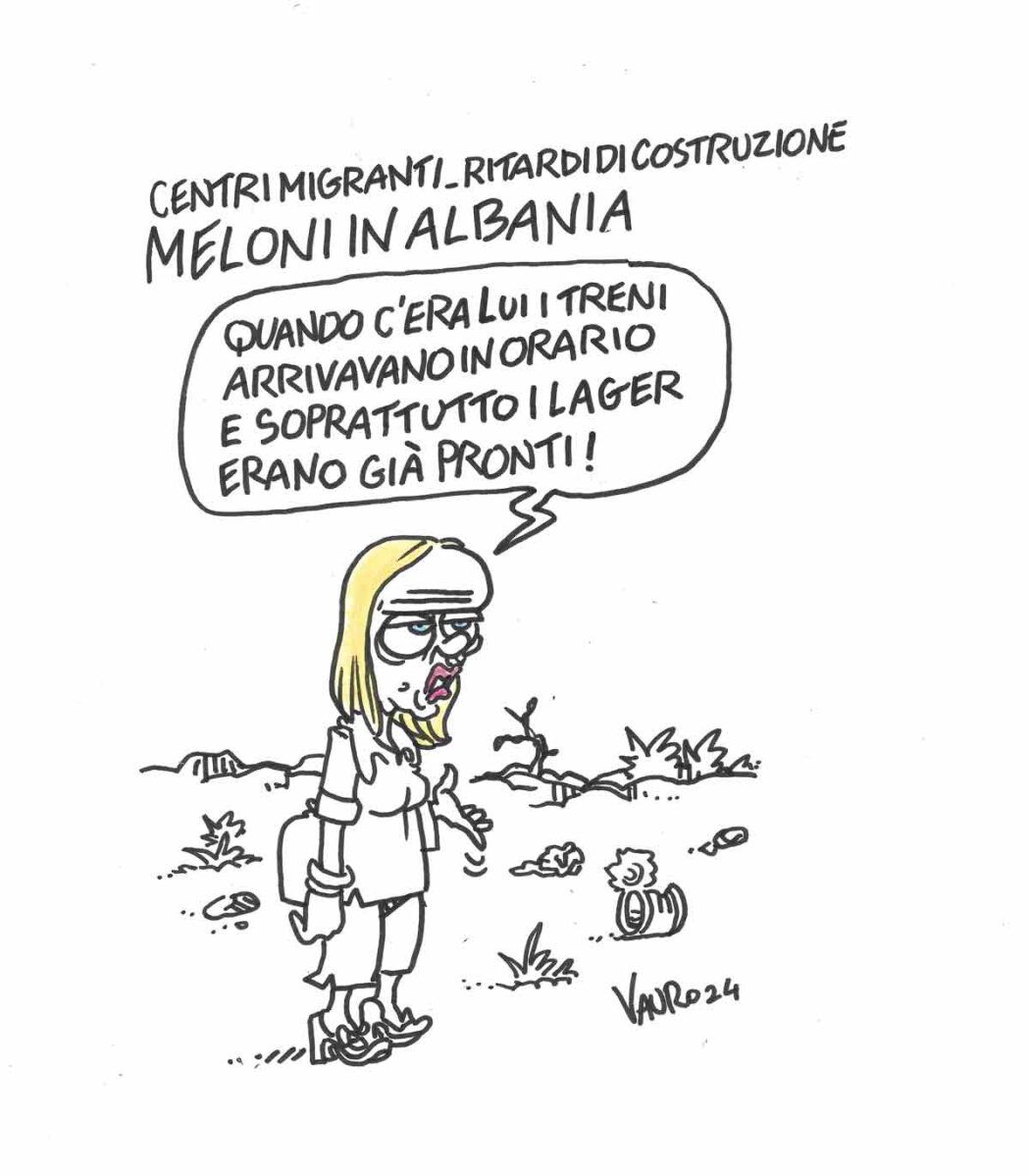 La vignetta di Vauro