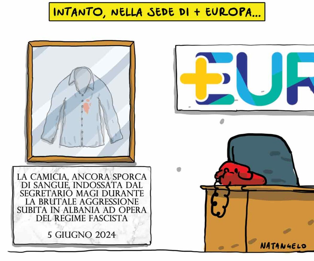 La vignetta di Natangelo