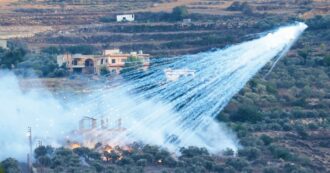 Copertina di Droni di Hezbollah contro l’Idf. “Israele usa il fosforo bianco”