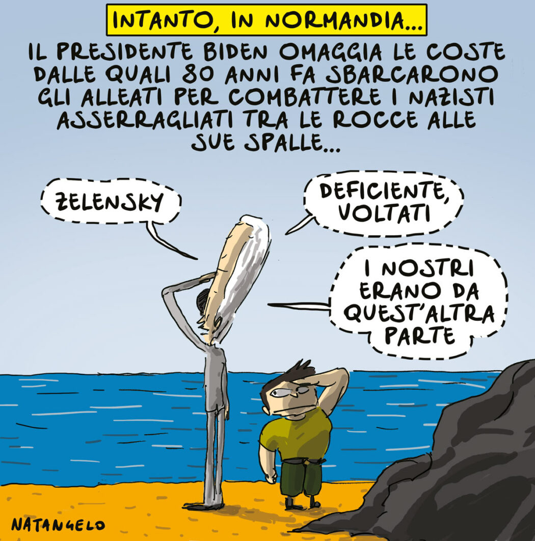 La vignetta di Natangelo