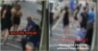 Copertina di Tocca la gamba di una ragazzina per strada, poi tira uno schiaffo a un amico di lei: accerchiato dal branco e massacrato di botte