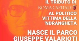 Copertina di A Roma un parco intitolato a Valarioti, segretario del Pci di Rosarno ucciso dalla ‘ndrangheta