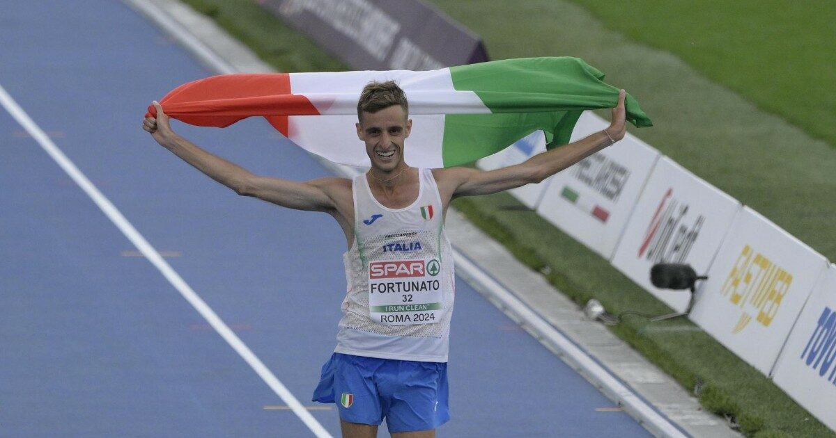 European Athletics Championships, Francesco Fortunato bronze medal within the 20 km race stroll.  “Now I’m serious about the Olympics”
