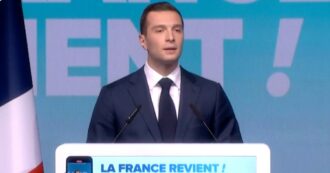 Copertina di Francia, il capolista di Rassemblement National Jordan Bardella: “Divario senza precedenti, chiaro rifiuto della politica di Macron”