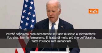 Copertina di Biden a Parigi: “Non si tratta solo dell’Ucraina, anche tutta l’Europa è in pericolo”