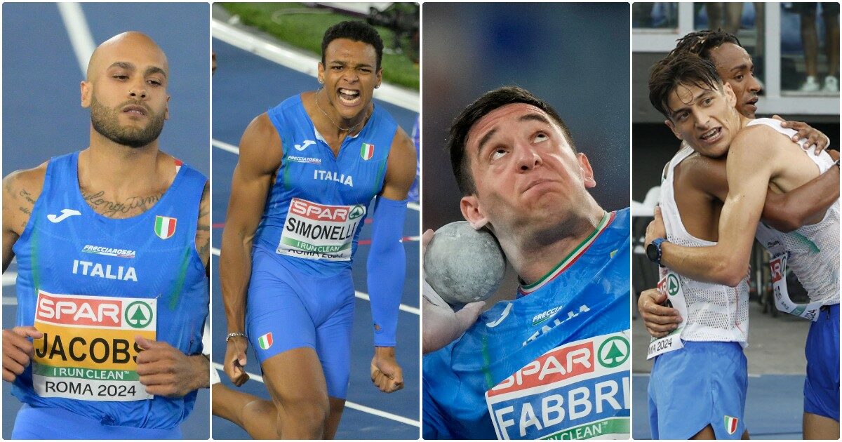 Europei Di Atletica Record Di Medaglie Per L Italia Per Jacobs