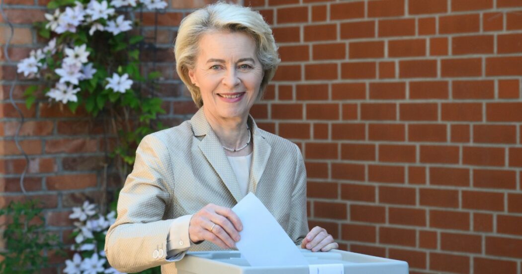 Europee, crescono le destre ma la “maggioranza Ursula” appare l’unica percorribile. Von der Leyen: “Fiduciosa per un mio secondo mandato”