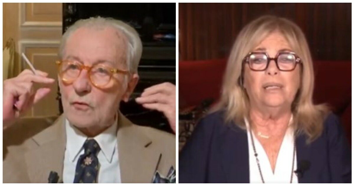 “Mi sono rotto il ca**o, me ne vado”, Vittorio Feltri infastidito dalle parole di Rita Dalla Chiesa si alza e lascia il programma di Bianca Berlinguer