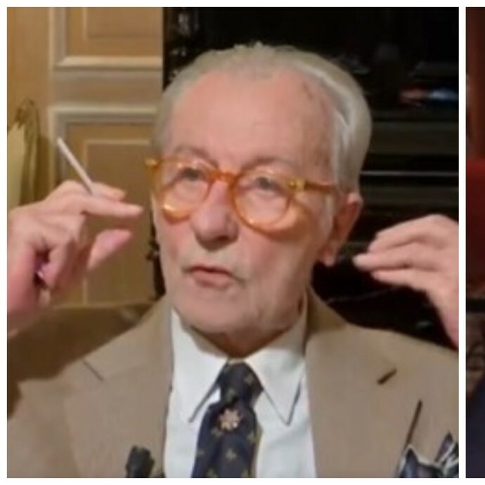 “Mi sono rotto il ca**o, me ne vado”, Vittorio Feltri infastidito dalle parole di Rita Dalla Chiesa si alza e lascia il programma di Bianca Berlinguer