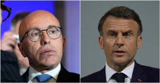 Copertina di Francia, Repubblicani nel caos: spaccati sull’intesa con Le Pen. E Ciotti chiude la sede. Macron lancia la “federazione contro gli estremismi”