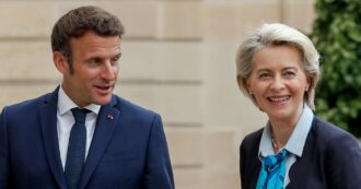 Copertina di Macron a cena con Ursula anticipò la strategia del caos