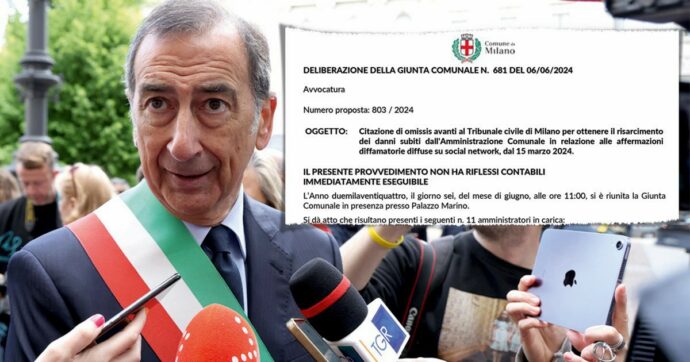Copertina di Delibera contro il cronista: il sindaco di Milano Sala ora intimidisce