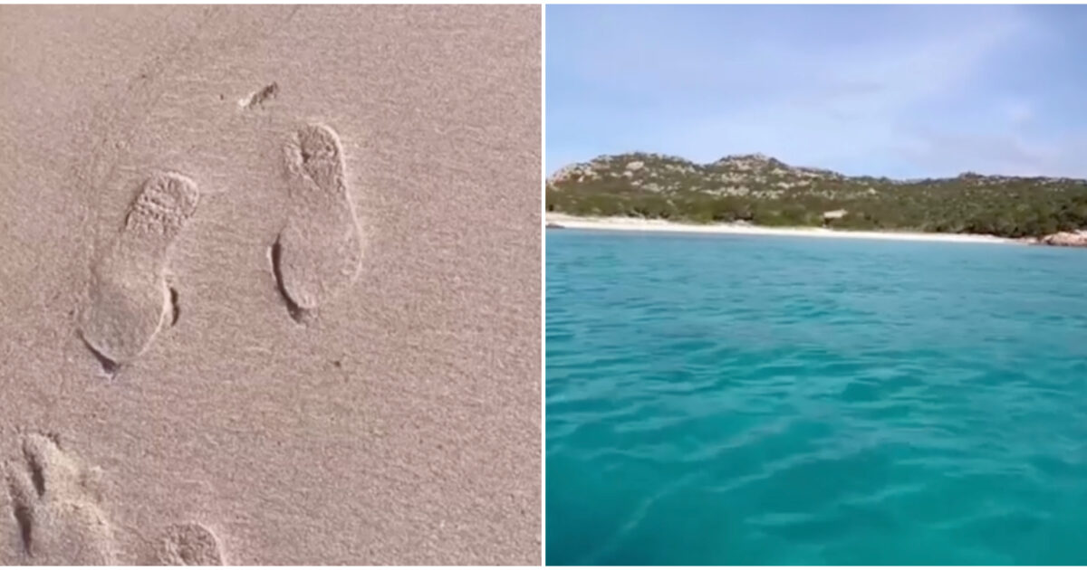 Turista brasiliana sbarca sulla spiaggia rosa di Budelli e posta i video sui social. C’era il divieto assoluto, multata per 1.800 euro