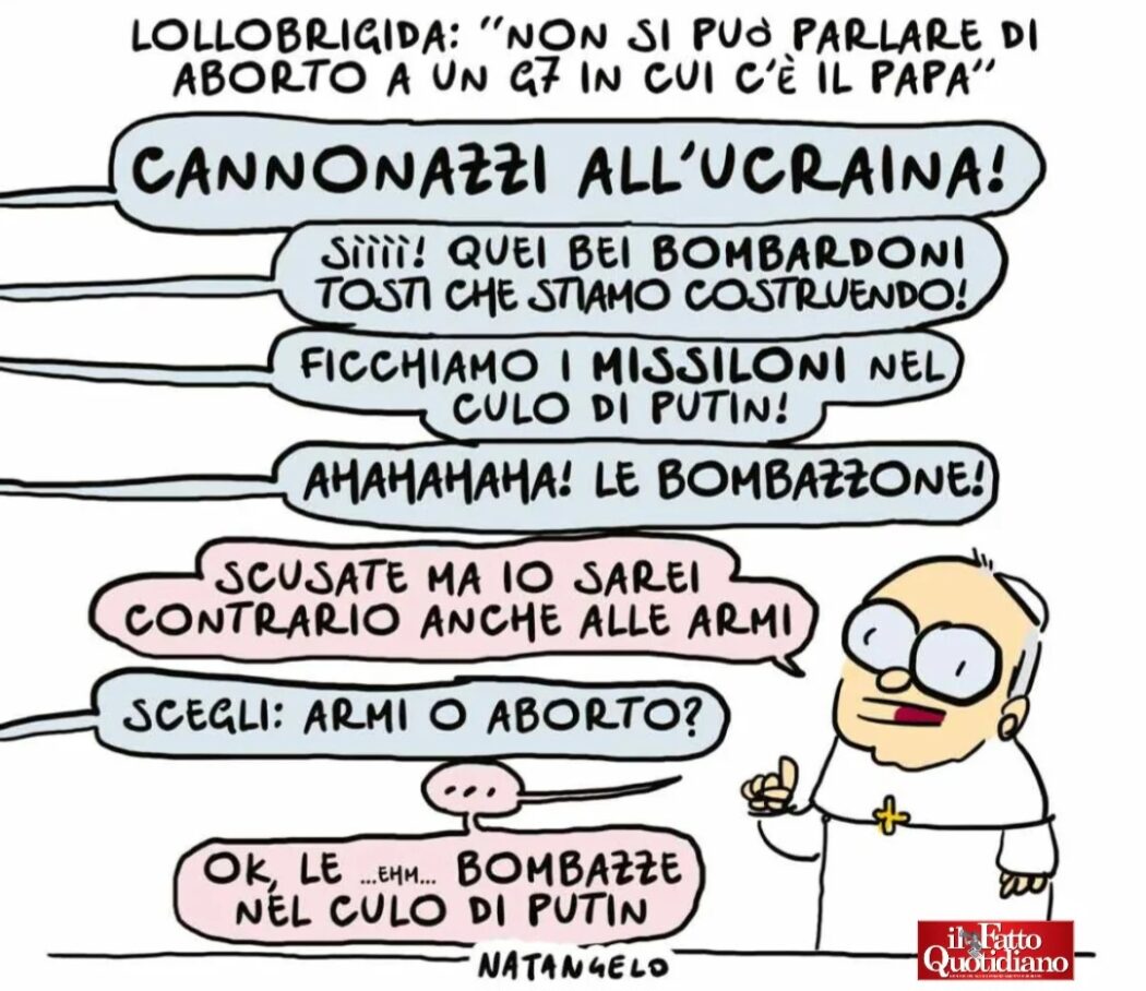 La sensibilità del Papa