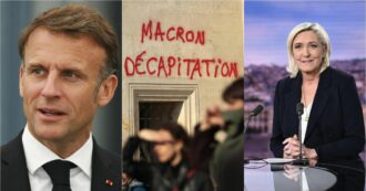 Copertina di La sfida di Macron riaccende la rabbia della Francia: la sinistra unita va in piazza ma è anche contro di lui. Le Pen ci crede: più voti tra donne, operai, laureati