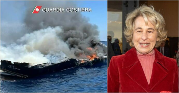 Stefania Craxi e il marito Marco Bassetti salvati da un incendio in barca al largo dell’Isola d’Elba