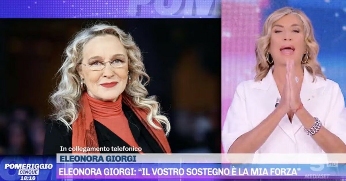 Eleonora Giorgi e la lotta contro il tumore: “Devo rifare la chemio, sono bombardata da cure molto serie. È tutto più pesante”