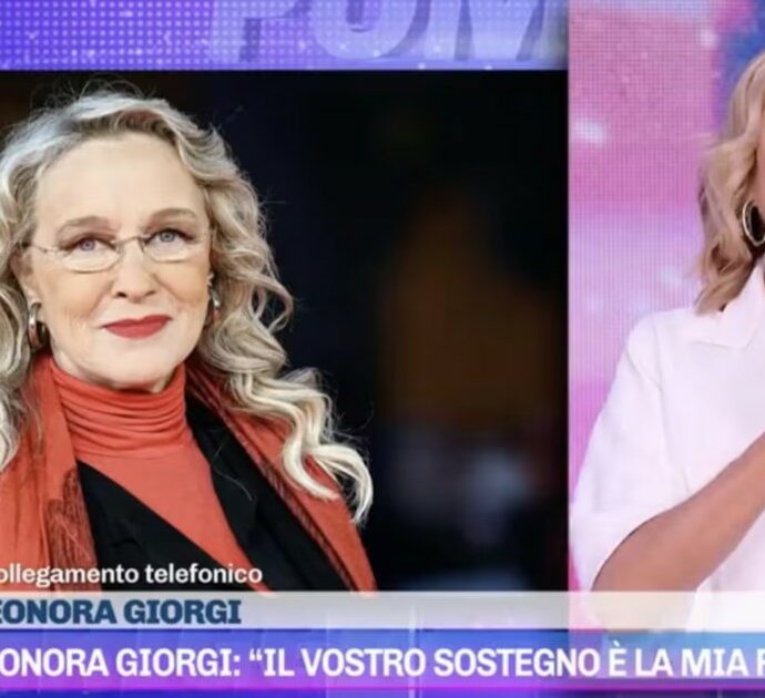 Eleonora Giorgi e la lotta contro il tumore: “Devo rifare la chemio, sono bombardata da cure molto serie. È tutto più pesante”