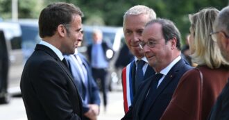 Copertina di Il boom della destra, la crisi di Macron: nel caos politico in Francia riemerge l’ex presidente Hollande. Si candiderà a deputato