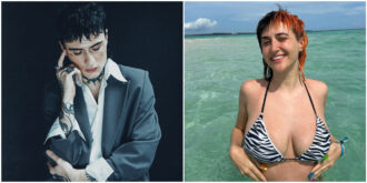 Copertina di Rosa Chemical fidanzato con la “Queen dei Manzi” e contadina Linda Stabilini, ma poi fa threesome con il collega Villabanks