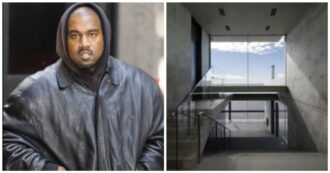 Copertina di Kanye West ha comprato una villa da 55 milioni progettata da un famoso architetto e ha deciso di togliere persino i bagni: ecco come l’ha deturpata