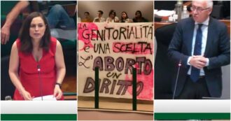 Copertina di Aborto nelle Marche, la consigliera dem contro la Giunta: “Andate a braccetto con i no-choice”. E le associazioni pro 194 protestano in Aula