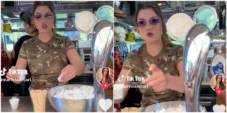 Copertina di “Amaro o zuccherato?”: Emma diventa barista in centro a Milano per i fan e i passanti, ma c’è un motivo