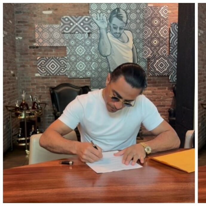 “Nun te volemo, stattene a Dubai fenomeno da baraccone”: Salt Bae apre un ristorante a Roma e scoppia la polemica