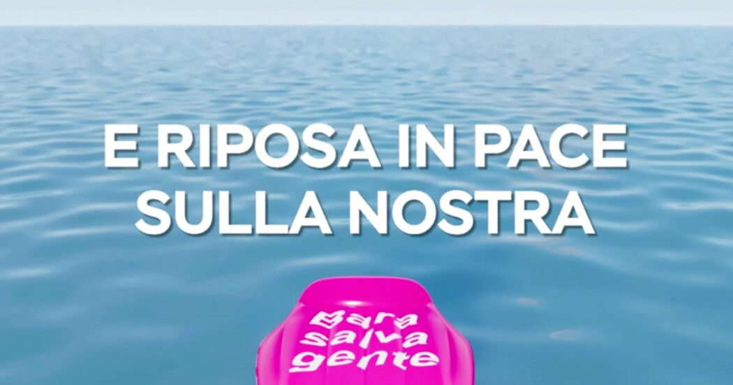 “Quest’estate rilassatevi sulla nostra bara salva gente”: la provocazione di Taffo per sostenere Sos Mediterranee