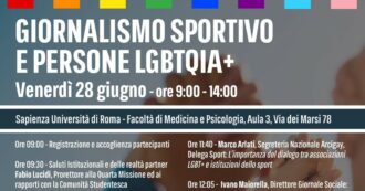 Copertina di Giornalismo sportivo e persone Lgbtqia+: a Roma una giornata dedicata alla promozione di una informazione inclusiva