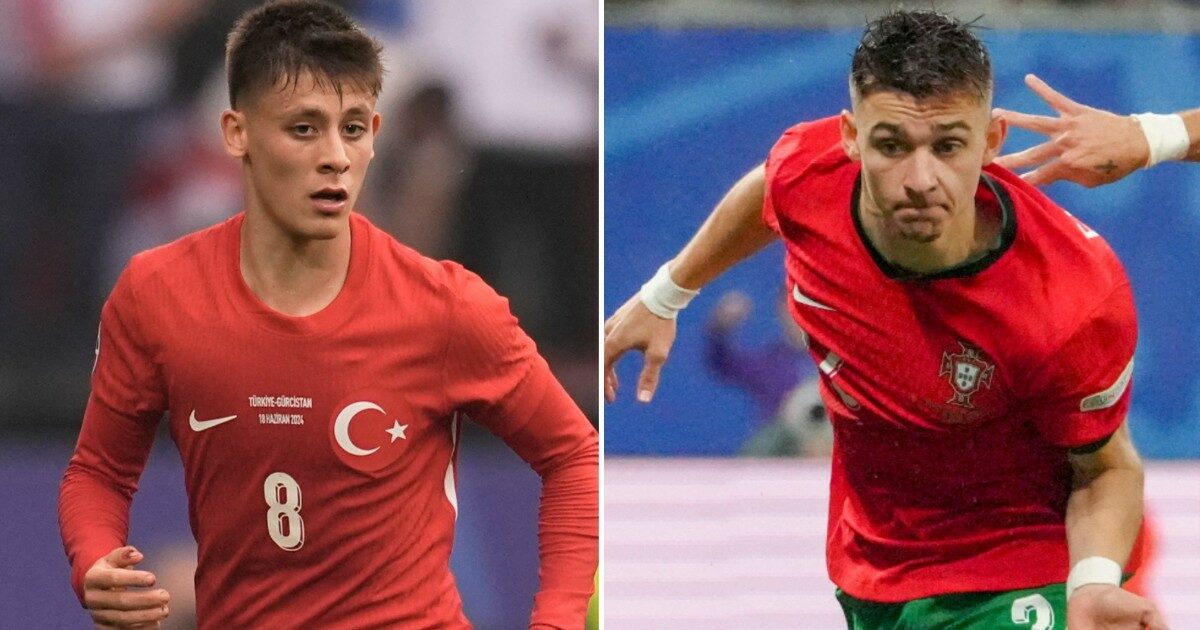 Arda Guler contra Francisco Conceição: Türkiye-Portugal é como a montra (cara) de uma joalharia