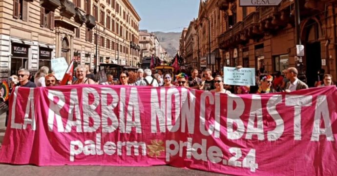Palermo, l’appello di Forza Italia per il Pride spacca il centrodestra. L’attacco di Fdi: “Nessuna rivendicazione sarà legge”