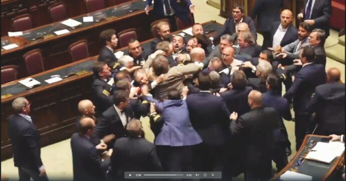 Giorgia Meloni predica sobrietà ma scorda il fight club FdI