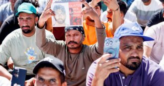 Copertina di Caporalato, nuova manifestazione a Latina. Usb lascia la piazza in protesta con Cisl e Uil