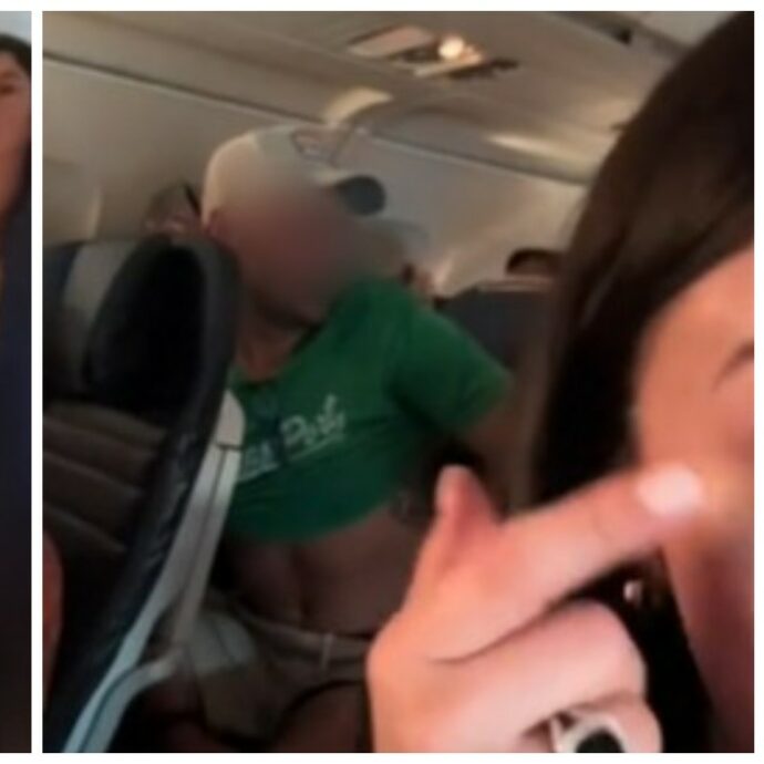 “Se questo è tuo marito, sappi che probabilmente stanotte starà con un’altra ragazza”: riprende un uomo sposato che flirta in aereo e posta il video su TikTok