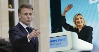 Copertina di “Sciogliere il Parlamento scelta pericolosa di Macron. Era il leader Ue, ora non lo è più. Le Pen come Meloni? No, Giorgia buona allieva della Nato”