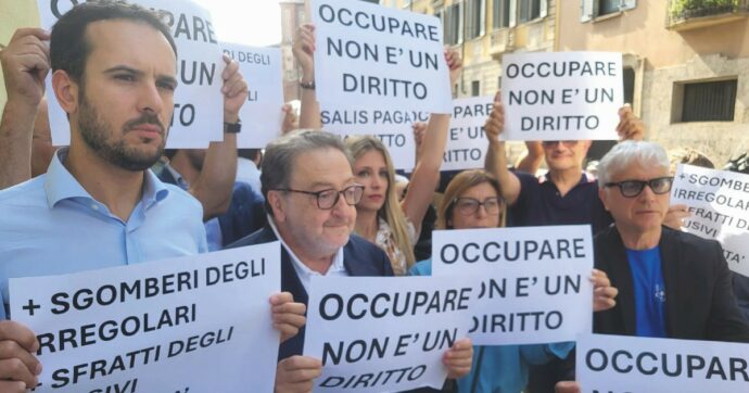 I giovani FdI in piazza (placcati dai big): “Per noi è difficile definirci antifascisti”