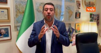 Copertina di Salvini contro la riconferma di von der Leyen: “Da Bruxelles gesto di arroganza. È un colpo di Stato, dobbiamo reagire”
