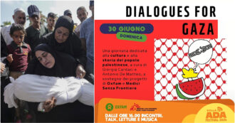 Copertina di “Dialogues for Gaza” al Villa Ada Festival di Roma. Il 30 giugno solidarietà e incontri sul conflitto “che non è iniziato il 7 di ottobre”