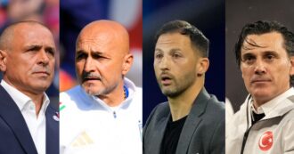 Copertina di Euro 2024, quattro tecnici italiani agli ottavi: è il record per un Paese nella storia del torneo