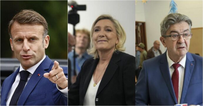 Copertina di In Francia estrema destra al 33%, Le Pen: “Ora ci serve la maggioranza assoluta”. Macron invoca l’unità repubblicana. Mélenchon: “Lui ha perso”