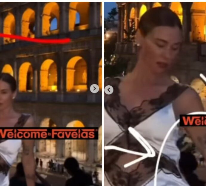 Turista si mette in posa per una foto davanti al Colosseo e non si accorge del furto: una “mano lesta” le ruba così la borsetta – VIDEO