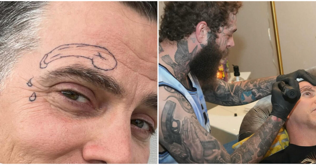 Un pene d’artista tatuato in faccia: l’ultima follia della star di “Jackass” Steve O per promuovere il nuovo tour
