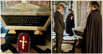Copertina di Vittorio Emanuele di Savoia sepolto a Superga, il principe Emanuele Filiberto: “Papà ha sempre voluto che fosse così la sua fine”