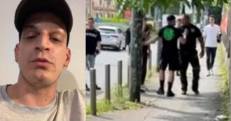Copertina di “In Italia facciamo come ci pare”: gang di tedeschi picchia i volontari del Muro della Gentilezza a Milano. “Insulti omofobi e pugni”